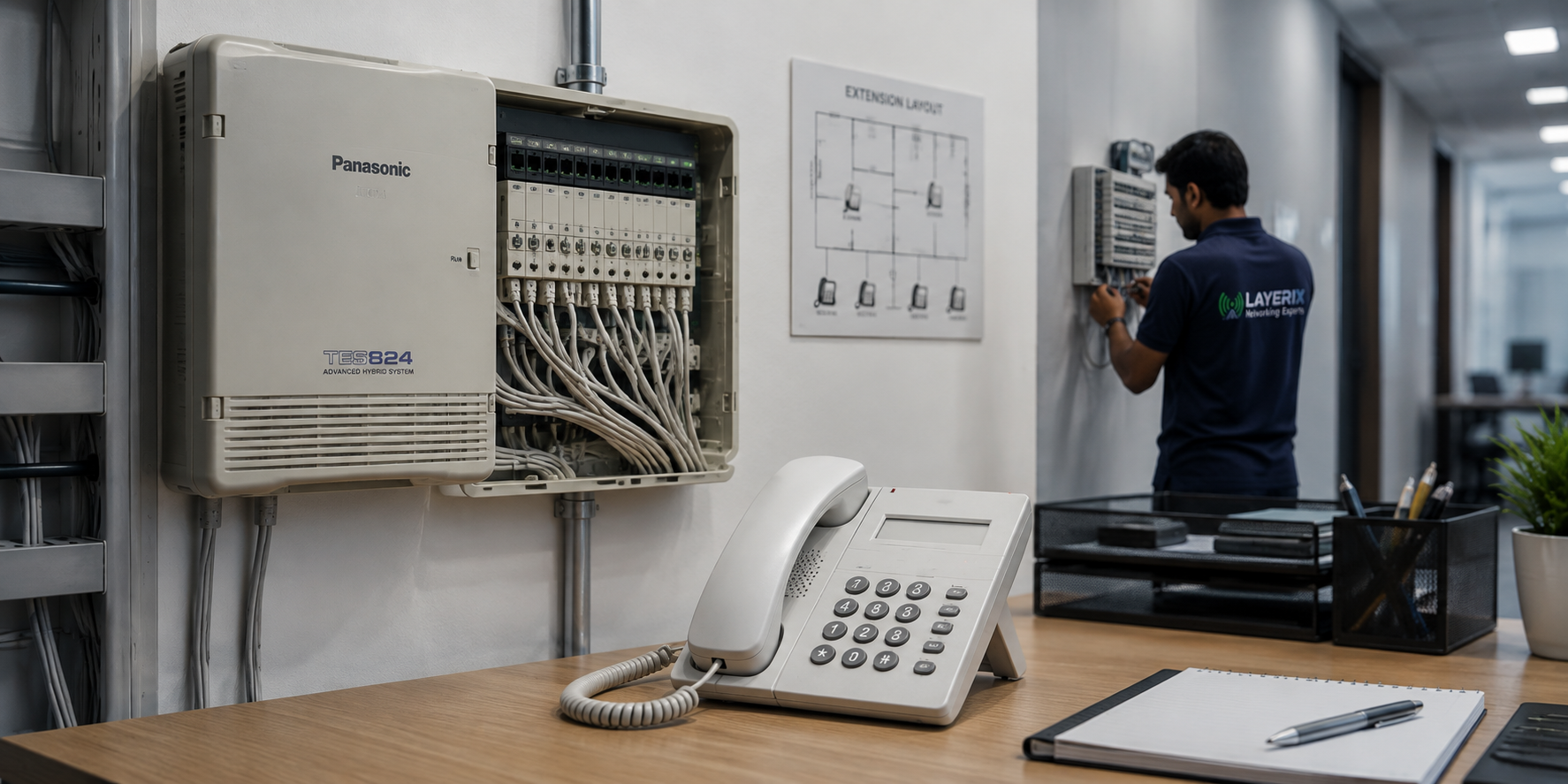Analog telephone systems by Layerix