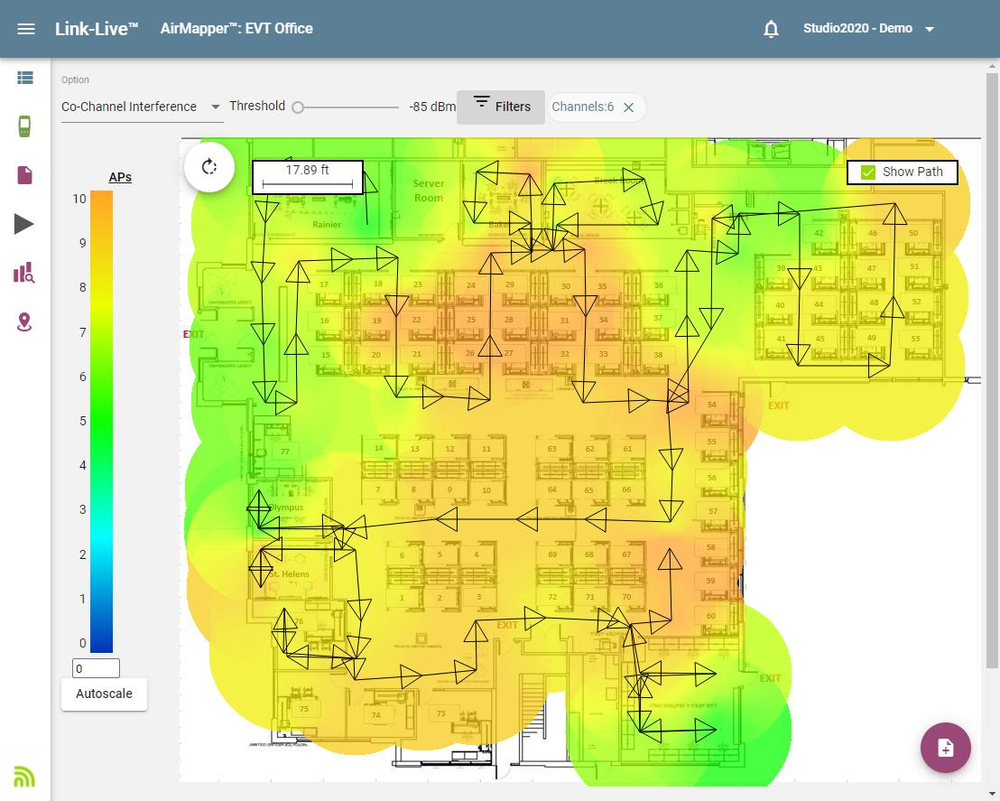 Wi-Fi Heatmap Survey Service
